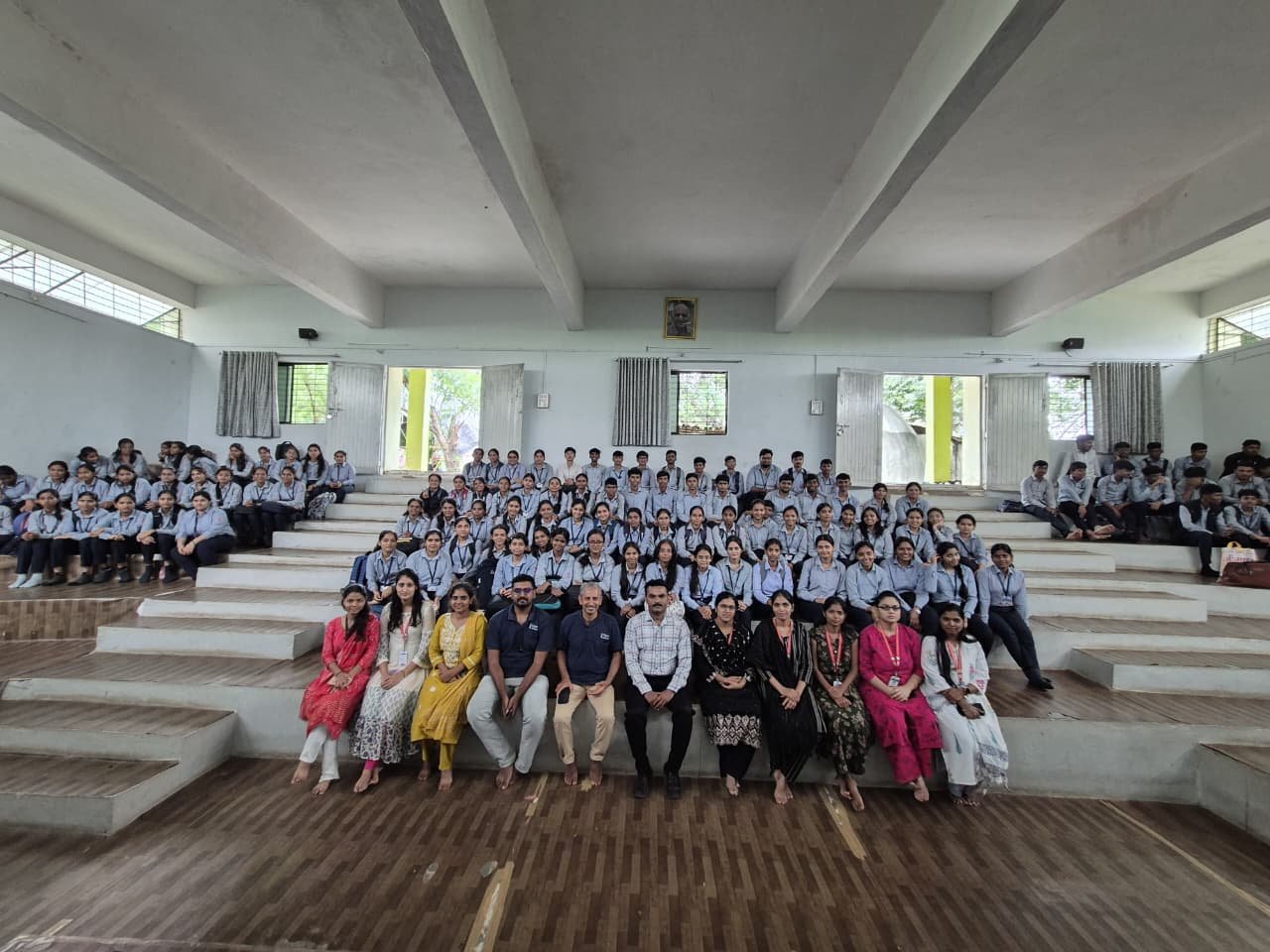 Industrial visit to Vigyan Ashram, Pabal
